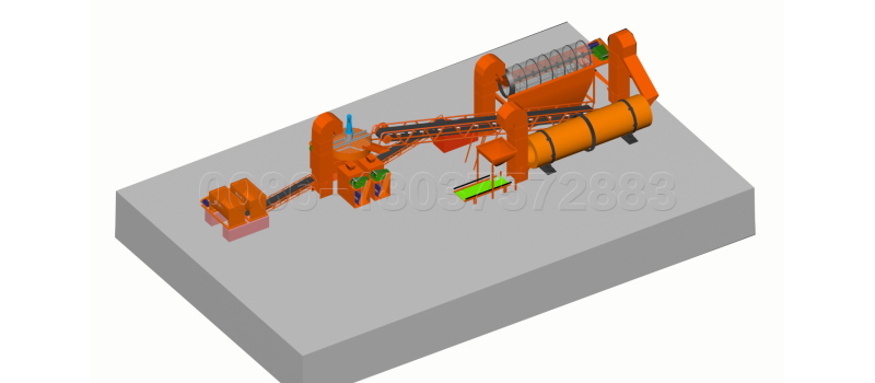 compound fertilizer roller compactor granulation line